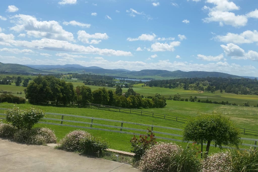Amazing view looking North from guests front veranda