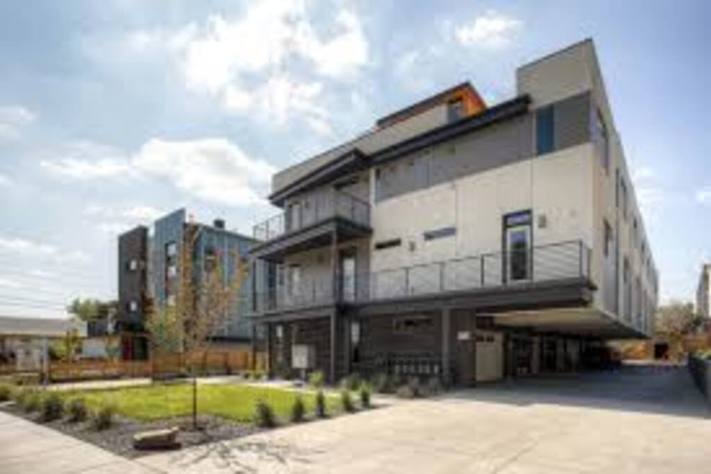 Outside view of rowhome