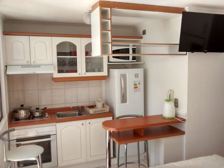 Cocina totalmente equipada