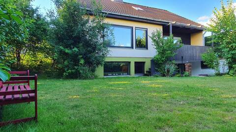 House with garden near Nuremberg Messe and Seenland