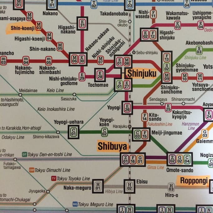 20 min on foot from Shin-koenji station