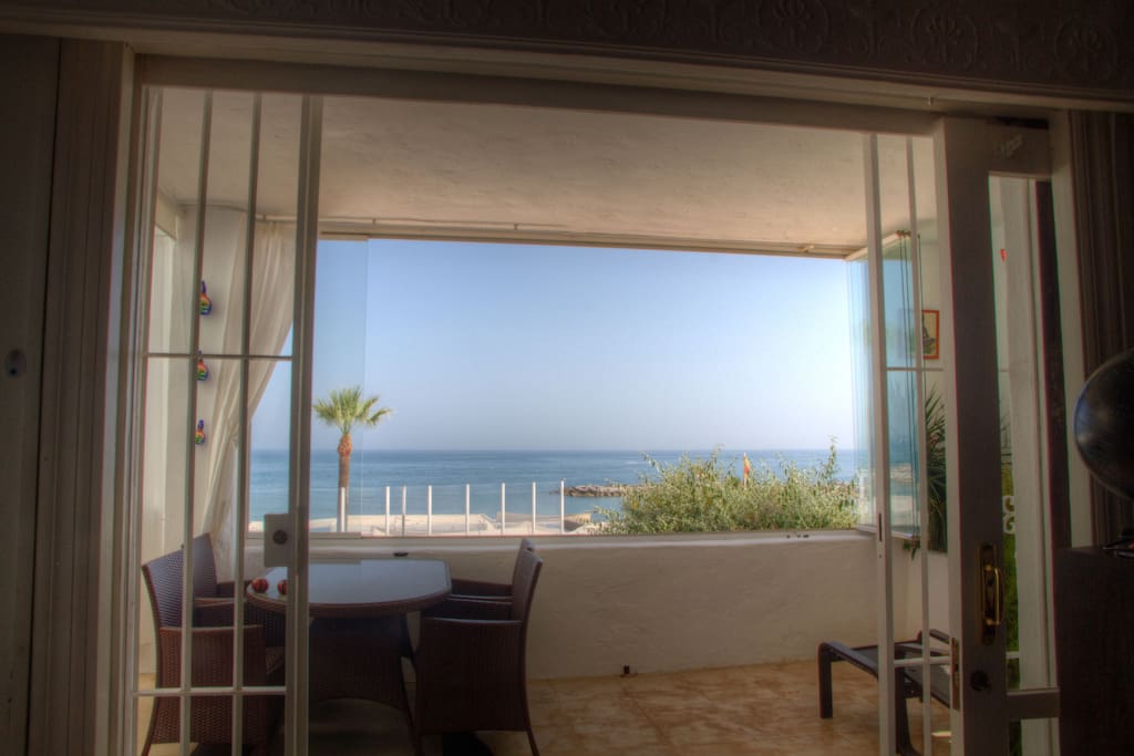 Beautiful views and great terrace for al fresco dining