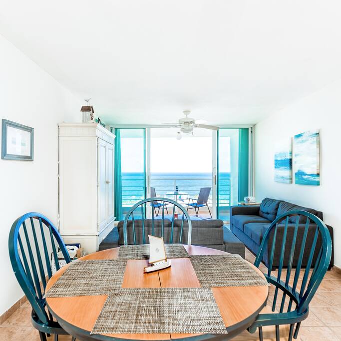 Open areas allows the fresh breeze to flow free through the condo.