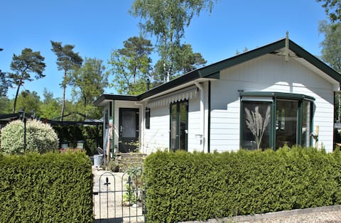Nice forest cottage on the Veluwe with sunny garden