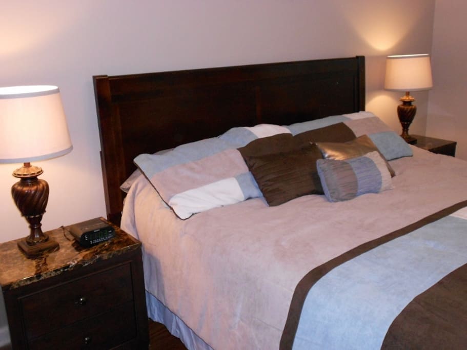 Tempur-Pedic King Bedding available as an Upgrade