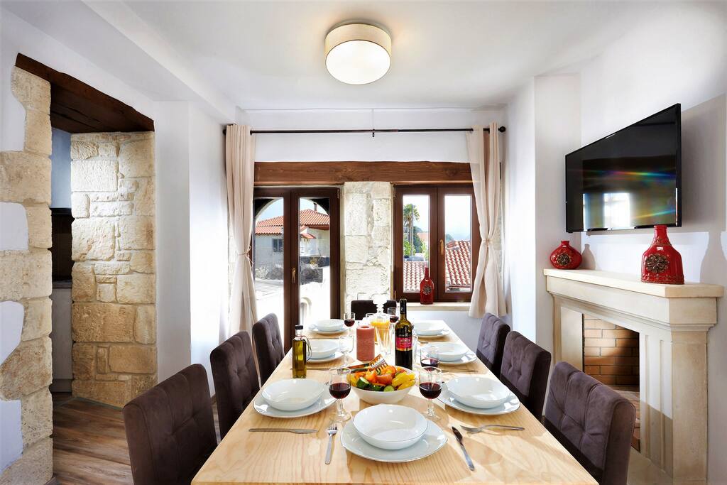 Lounge with dining area