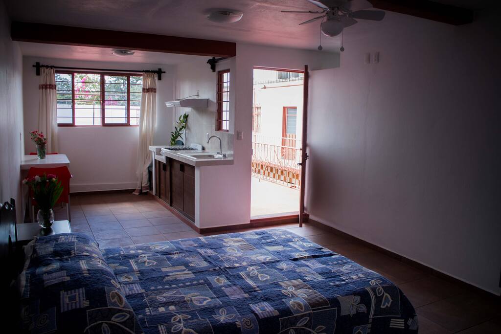 Interior de nuestro Bungalow "Blanca"