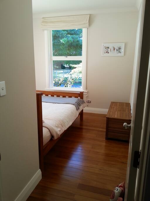 View of bedroom from hallway