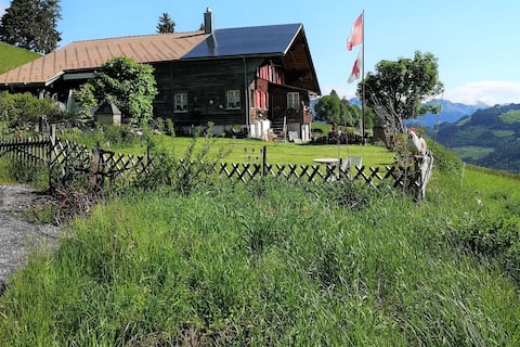 Top Airbnb: Vacation home ''ALPENLUFT'' in Zweisimmen, NaturPUR in Espace Mittelland