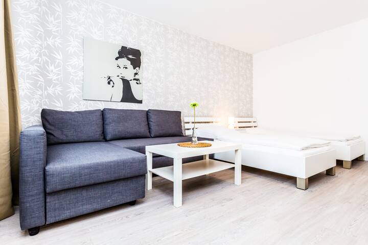 K90 Freundliche Ferienwohnung Mit Gratis W Lan In Zentraler Lage In Koln Deutz Apartments For Rent In Koln Germany