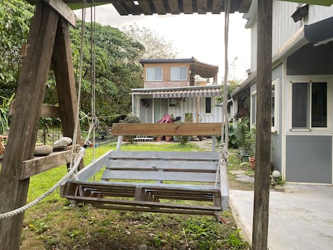 Tinglang 4-person suite, two beds are double beds 5*6.2 and 6*6.2 independent tubes, in-room bathroo