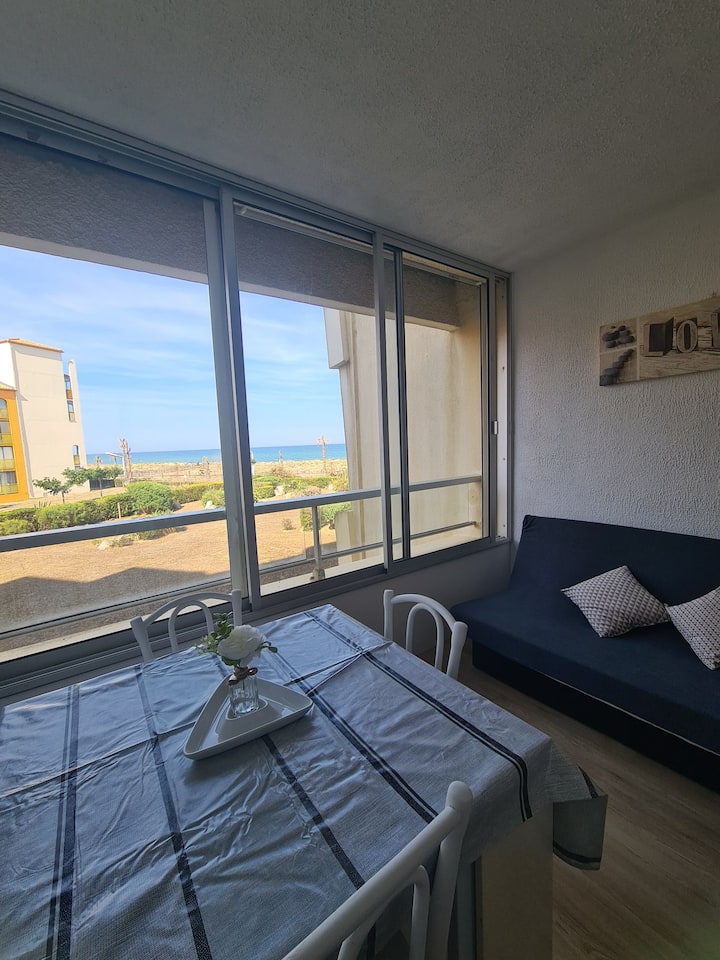 Studio Pour 4 Personnes Avec Vue Sur Mer. - Leucate