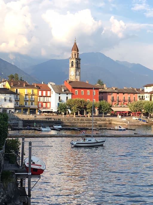 Ascona from the lake