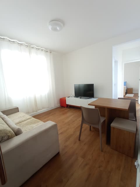 Airbnb em destaque: Beautiful 1-bedroom apartment in Porto da Barra. em Barra