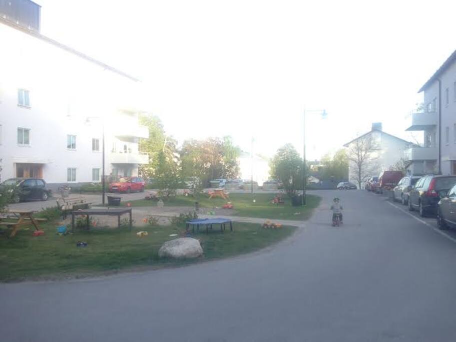 Outside our apartment