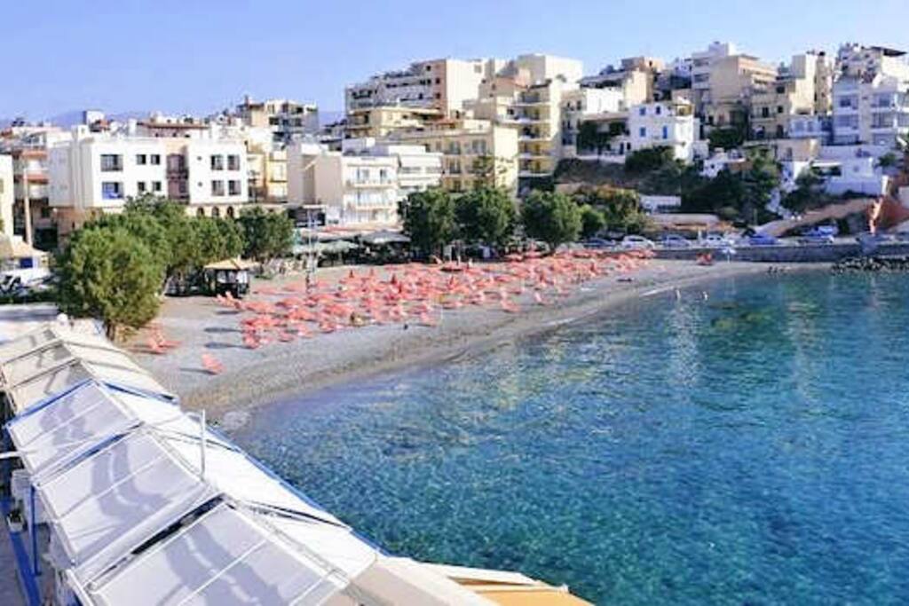 five minutes walk from the house