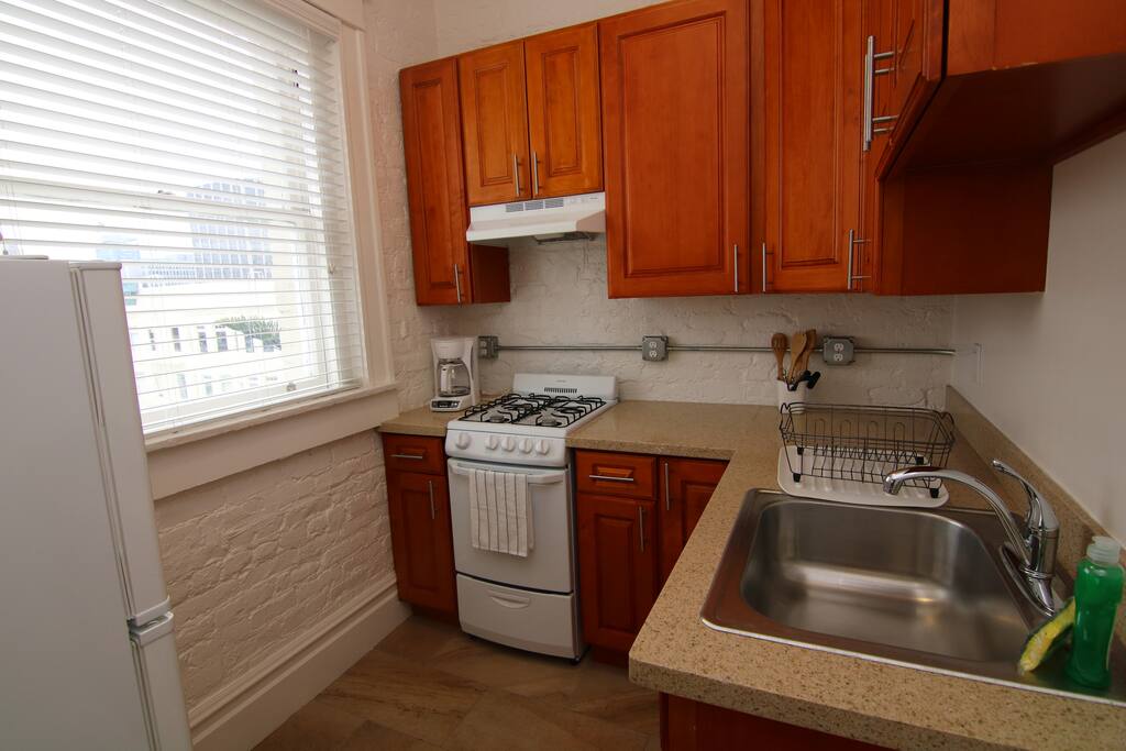 Remodeled kitchen