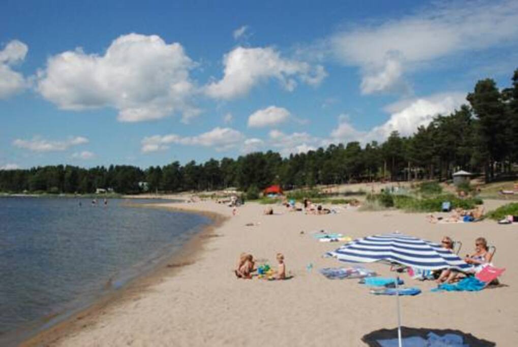 Stranden.