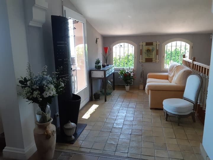 Villa Vue Mer Climatisée Avec Piscine  Chauffée - Ensuès-la-Redonne