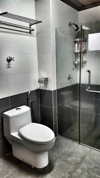 Bathroom with modern fittings