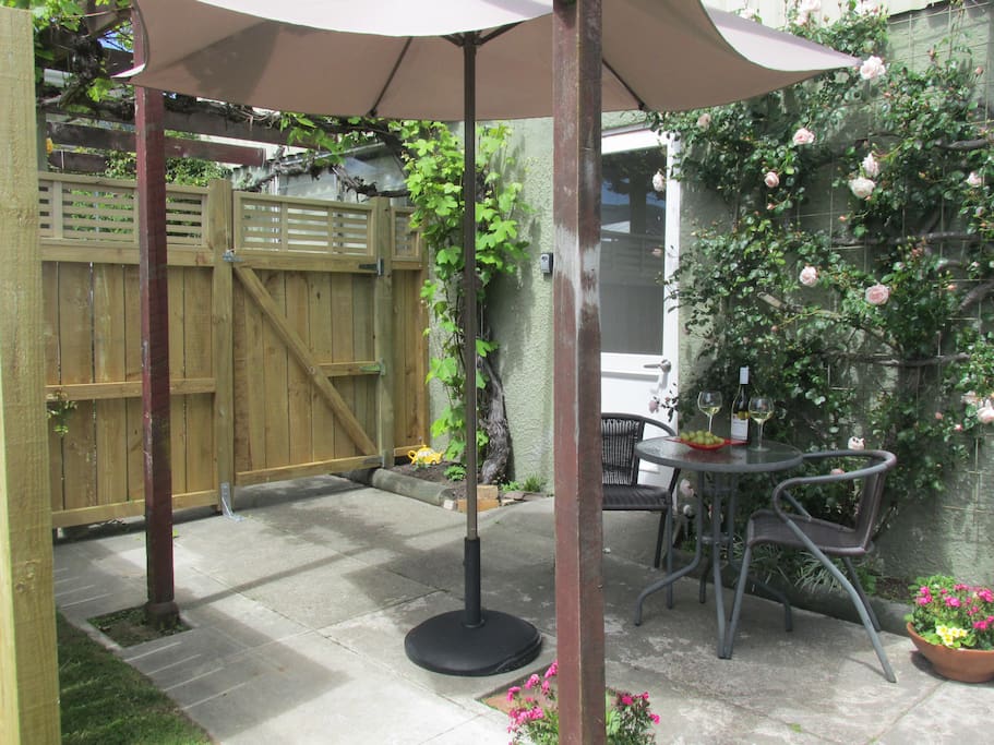 Own private space outside