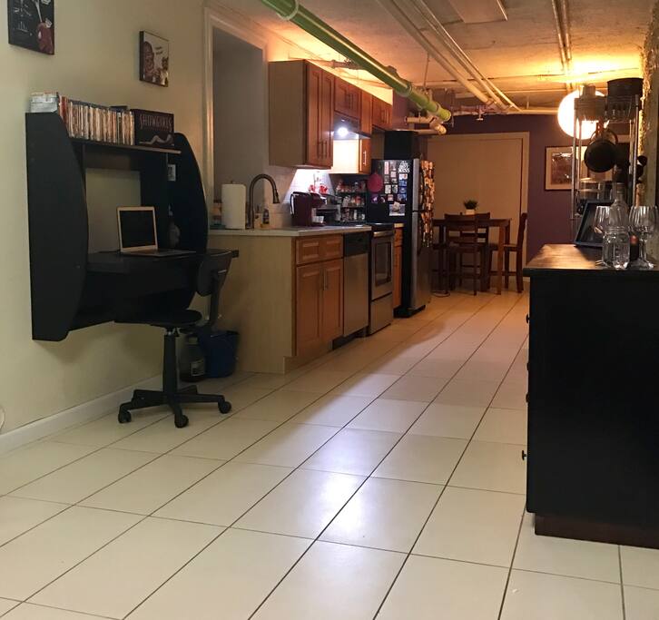 "Office" and bar
