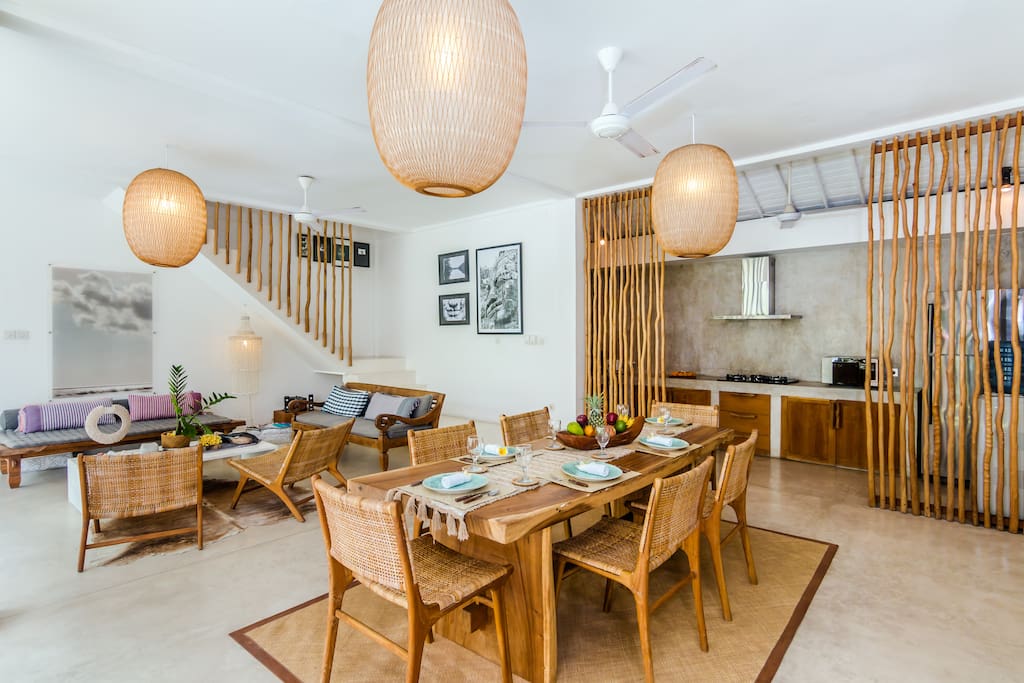 Living and dining area