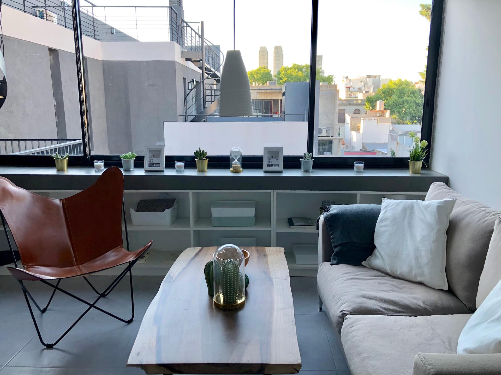 Apartamento studio com terraço privativo em Palermo