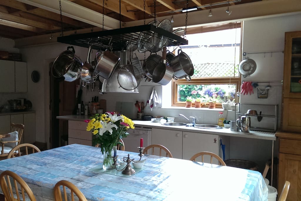 Kitchen and dining