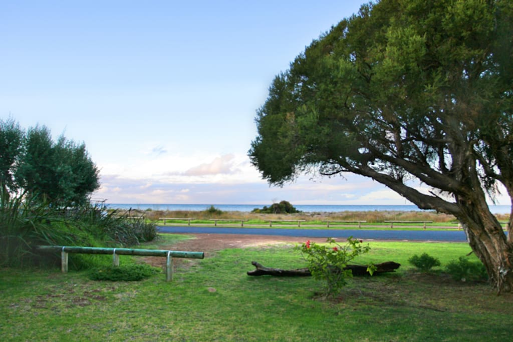 View to Geographe Bay from deck