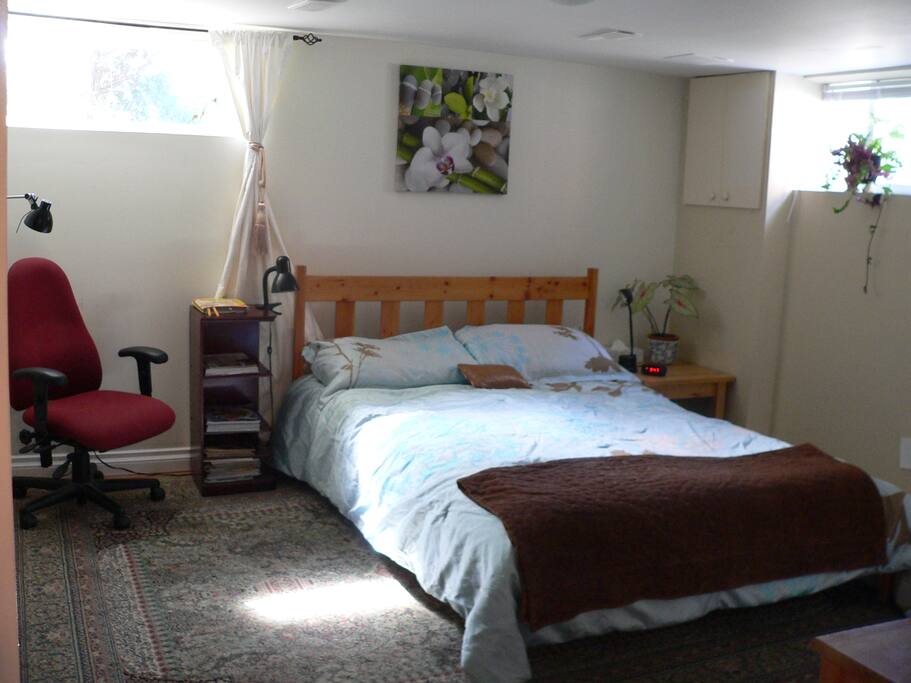 Bedroom -large and sunny