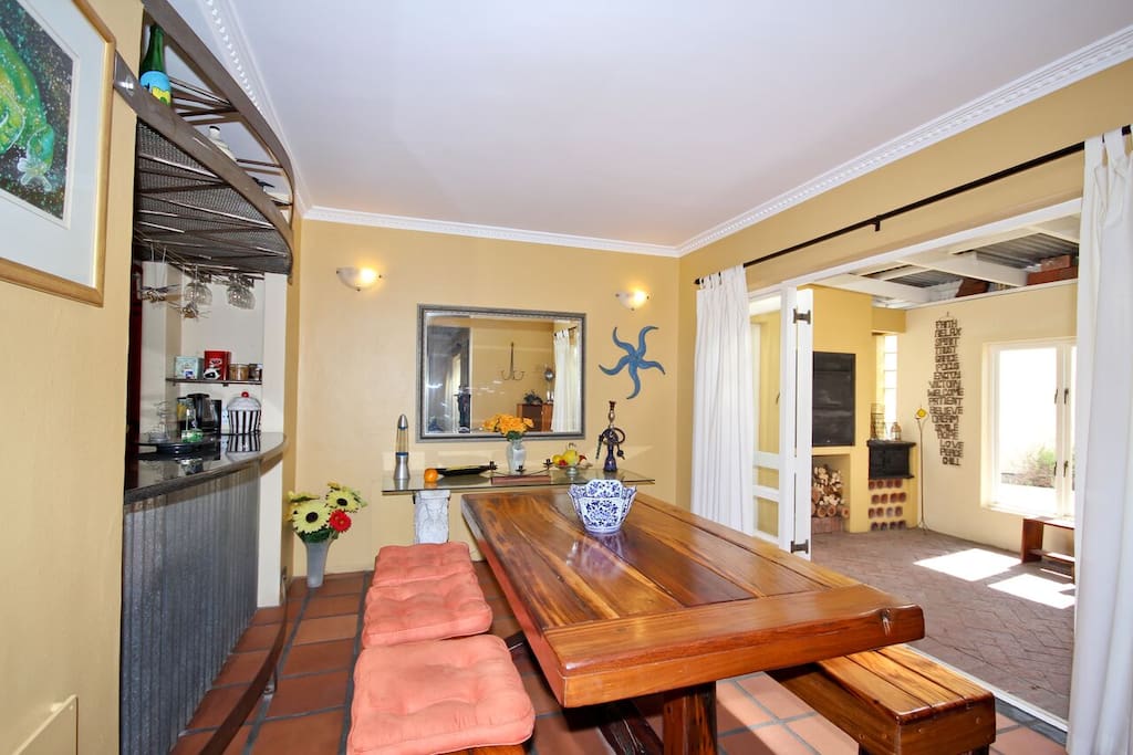 Dining Room and Braai room
