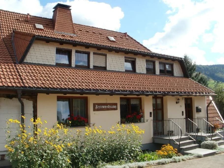 Eingang der Ferienwohnung