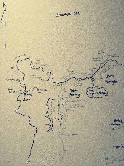 The Napping House location map