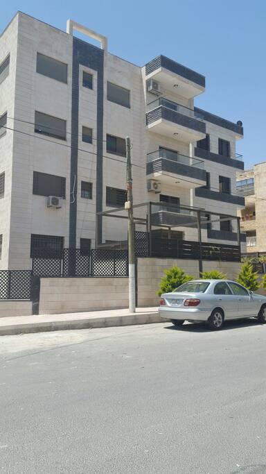 the apartment building