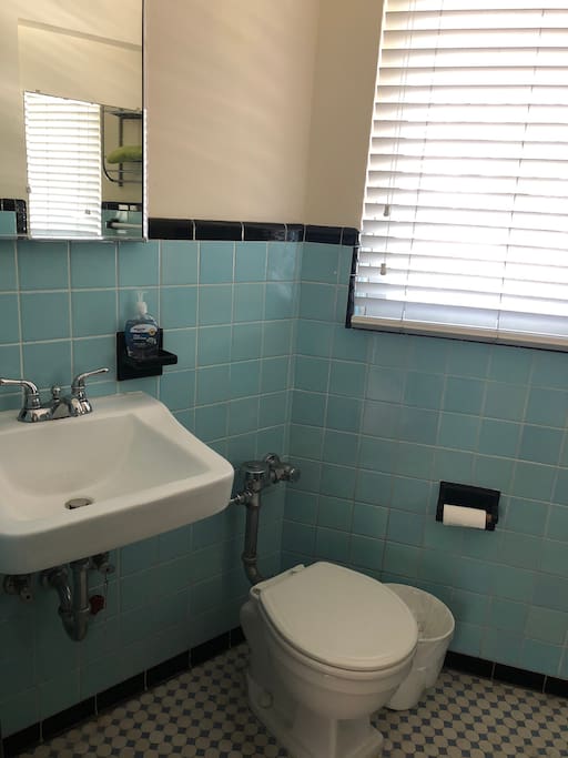 Private half bathroom
