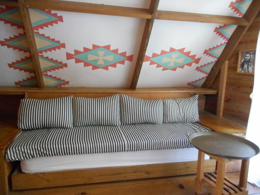 bedroom sofa
