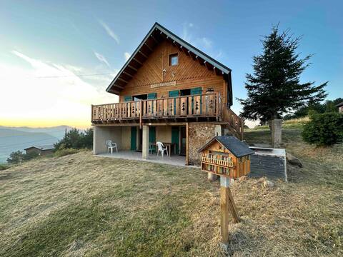 Splendid view cottage with sauna