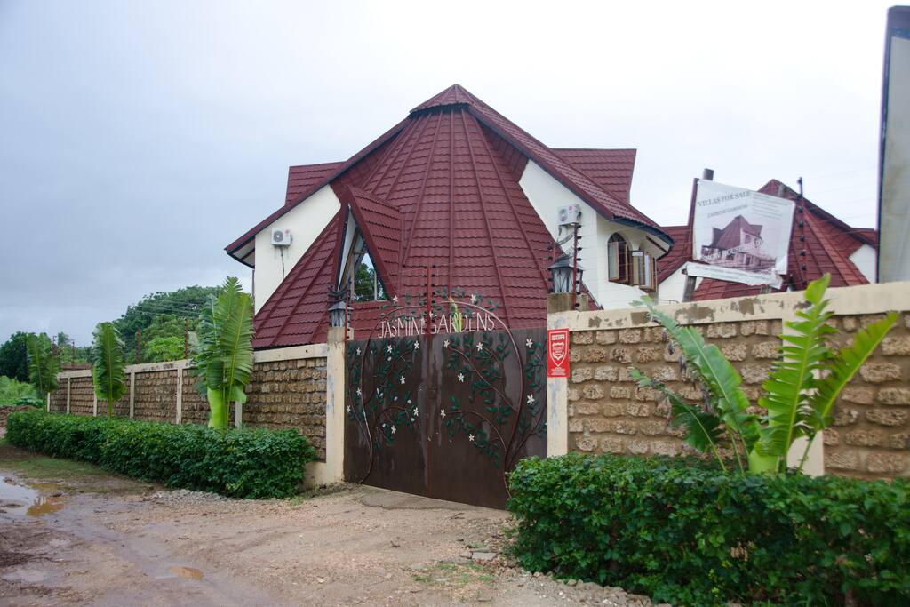 Entrance into the gated community