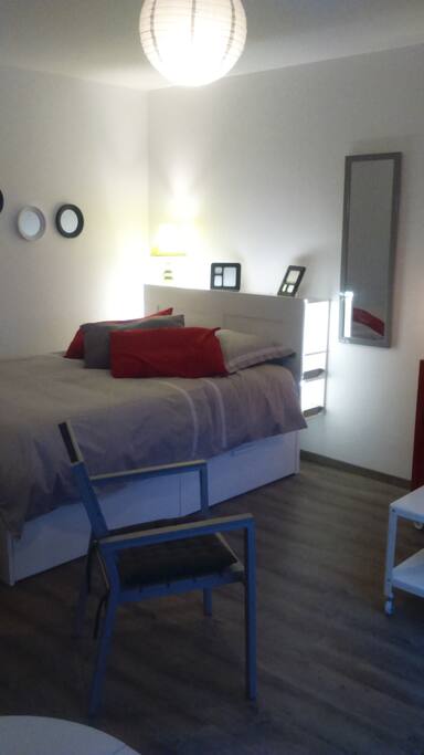 Côté chambre.