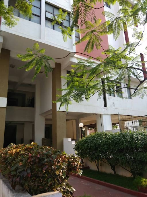 Entry to the complex