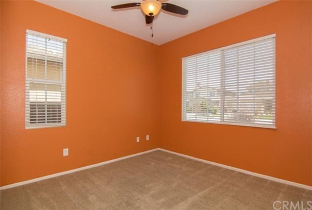 Your own bedroom. Twin size bed will be set up with sheets