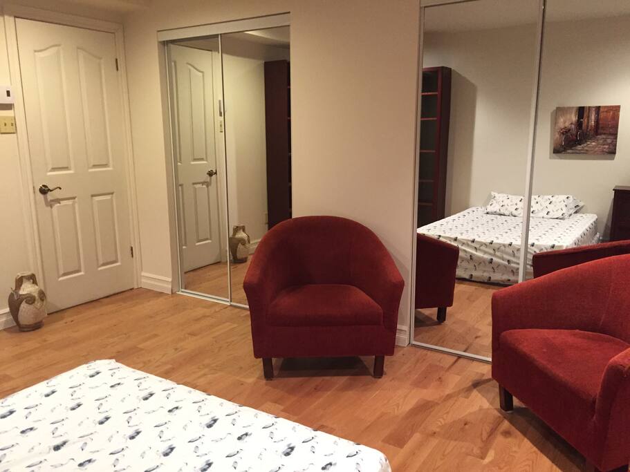 Bedroom (with ample storage space)