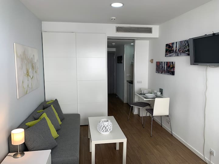Estudio Luminoso, Ideal Para Trabajar Y Descansar. - Madrid