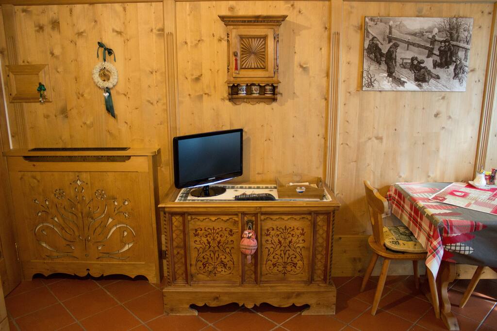 particolare zona giorno / detail of the living area / detail vom Wohnbereich