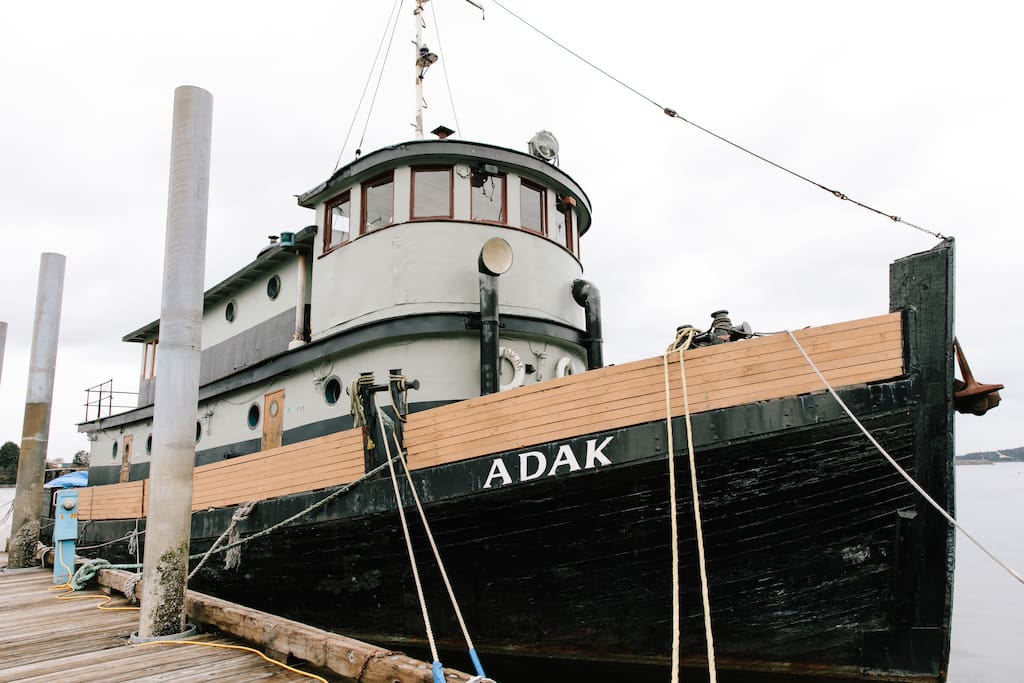 M V Adak Historic Wwii Tugboat Full Vessel Boats For Rent In Sitka Alaska United States
