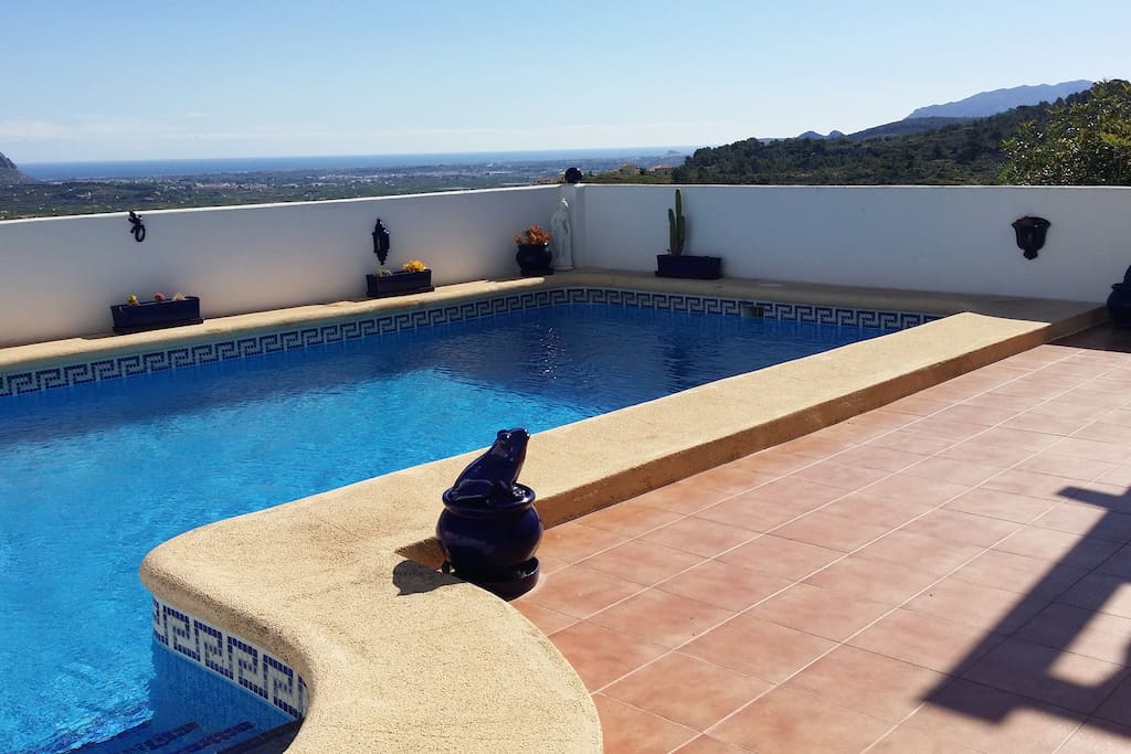 Vue de la piscine