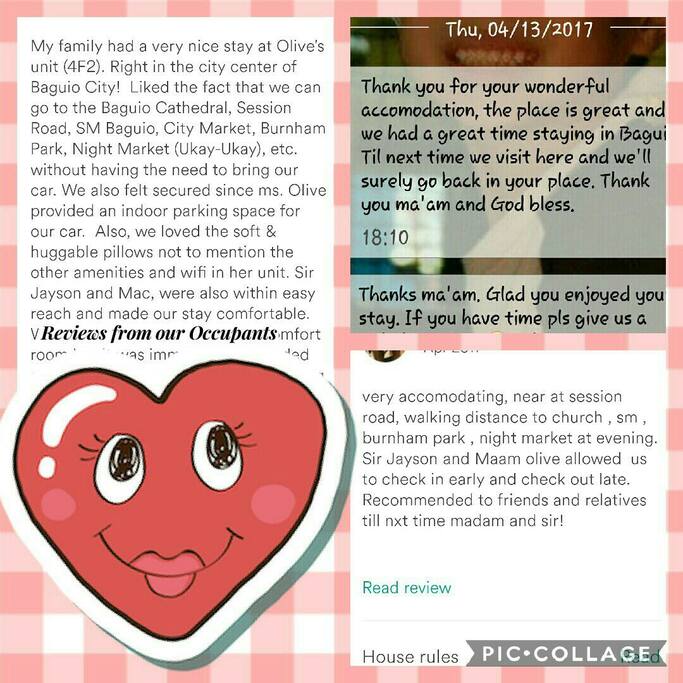 Reviews from Satisfied Occupants :)