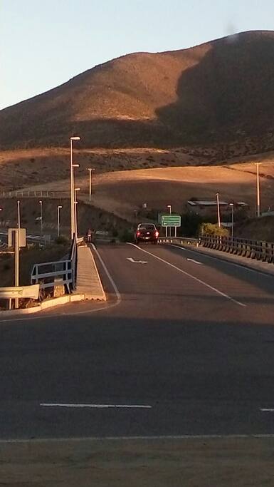 Ruta 5 Norte, ingreso a Canela.
