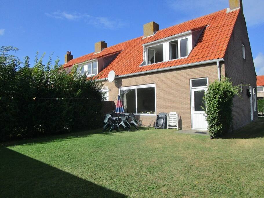 Achterkant huis